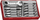 Set çelësash ratchet Teng Tools, 10 copë, 10-19 mm, ngjyrë metal