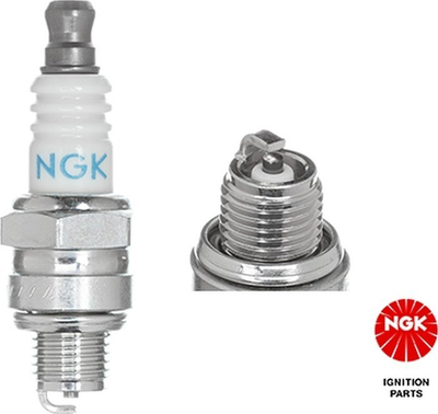 Kandelë NGK BP7ES, fije 14 mm, gjatësi 19 mm, e bardhë