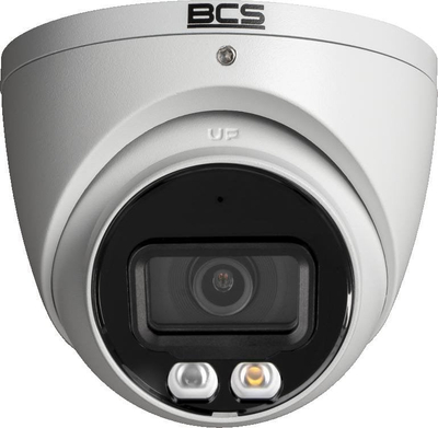 Kamerë dome IP BCS Line BCS-L-EIP14FCR3L3-Ai1, 4Mpx, IR 30m, e bardhë