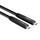 Kabllo USB Lindy USB C në USB C, 10 m, USB 3.2 Gen 1, e zezë