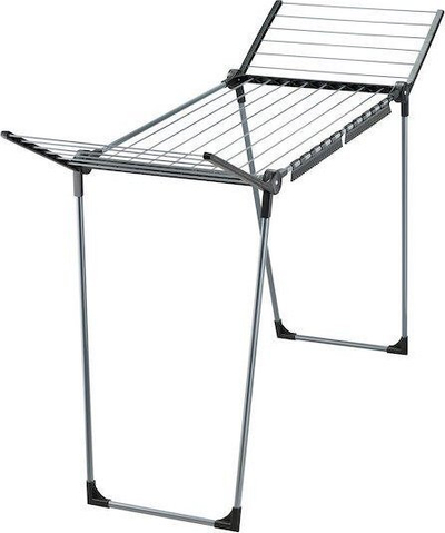 Сушалка за алишта Leifheit Pegasus 150 Solid, 15m, црна