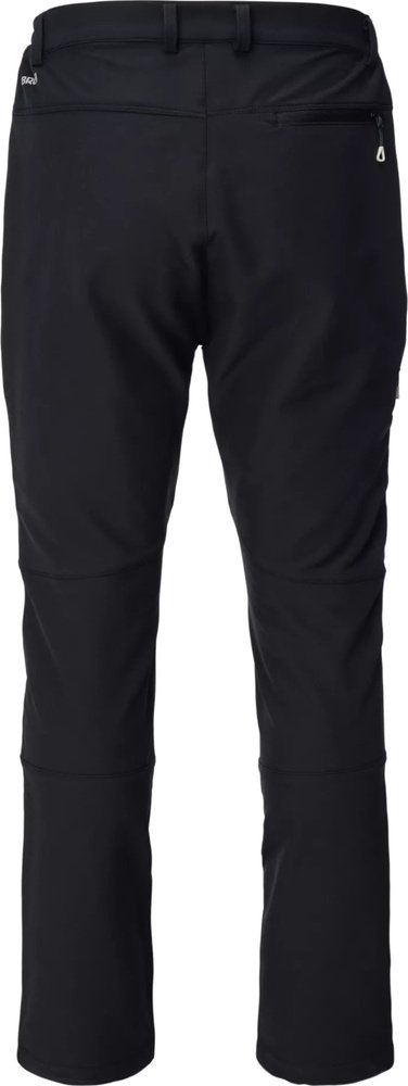Pantallona trekking për burra Brugi 4NFC, softshell, përmasë XL, të zeza