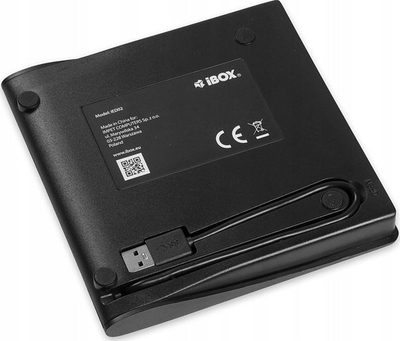 Надворешен диск iBOX IED02 Drive, USB 3.0, црн