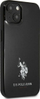 Mbulesë telefoni U.S. Polo Assn Horses për iPhone 13 6.1\", hardcase TPU, e zezë