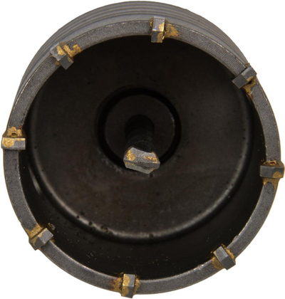 Кружна фреза GEKO SDS Plus, 65 mm, за ѕид, метална
