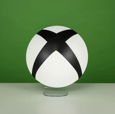 Llambë dekor Xbox Logo Light, USB, për mur, e bardhë