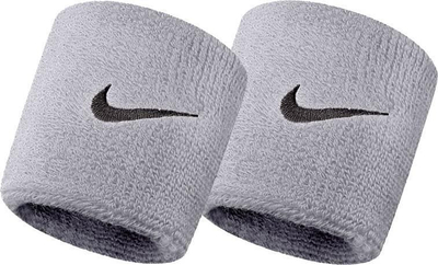 Byzylyk sportiv për kyç Nike Swoosh Wristbands, elastik, përthith djersën, të zeza