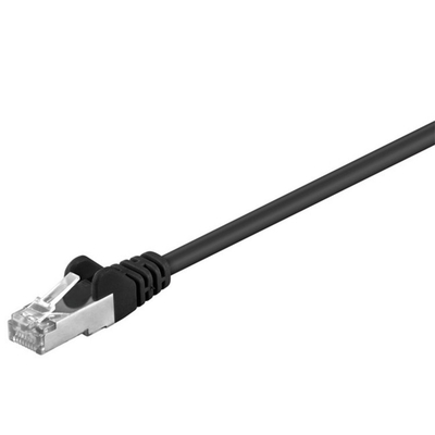 Kabllo rrjeti Wentronic Goobay CAT 5e, 50 m, SF/UTP, e zezë