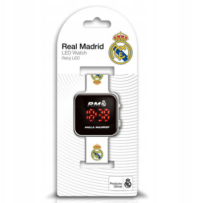 Ora për fëmijë Kids Licensing Real Madrid, analoge, rrip silikoni, shumëngjyrëshe