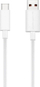 Kabllo USB Huawei SuperCharge LX1218, USB A në USB C, 8A, e bardhë