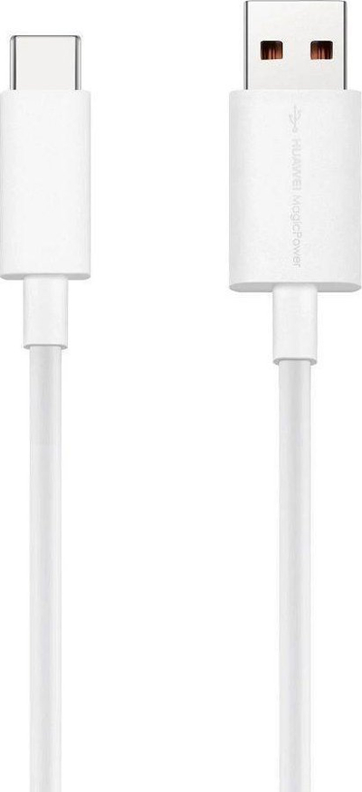 Kabllo USB Huawei SuperCharge LX1218, USB A në USB C, 8A, e bardhë