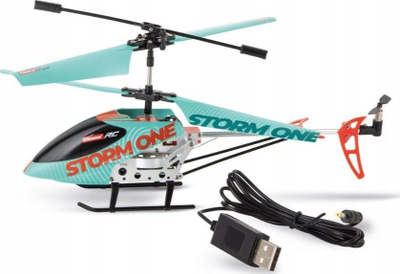 Хеликоптер со далечински управувач Storm One RC, 2.4GHz, 34cm, повеќебоен