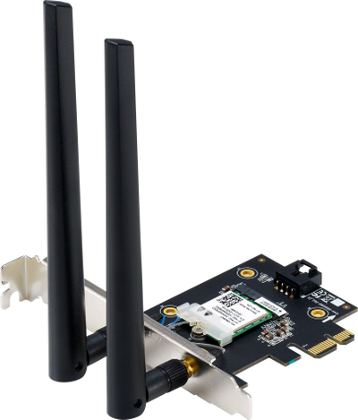 Adaptor WiFi ASUS PCE-BE6500, WiFi 7, Bluetooth 5.4, i zi