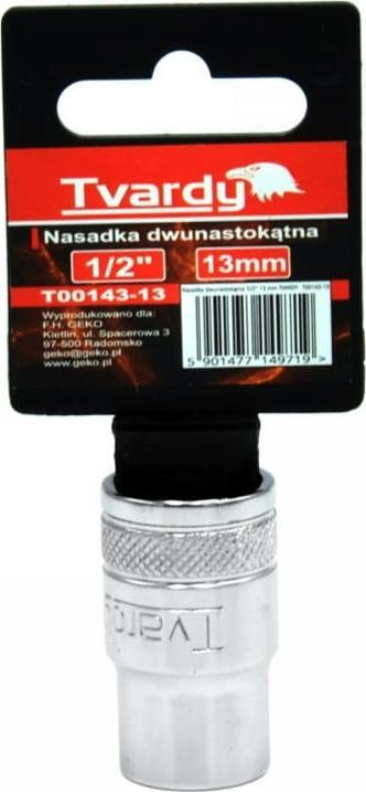 Kokë çelësi TVARDY Nstrn, 1/2", 13 mm, dymbëdhjetëkëndëshe