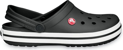 Sanda plazhi Crocs Crocband 11016, material Croslite, i zi