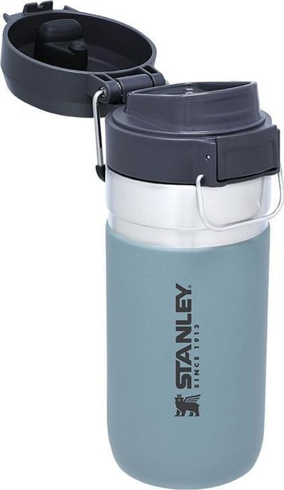 Termos Stanley QUICK FLIP, 0.47L, i kaltër