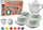 Set kreativ DIY për pikturim servisi çaji, porcelan, për fëmijë 3+