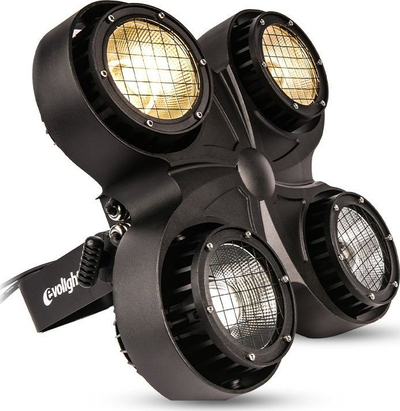 Prozhektor skene Evolights Blinder 4x100W, LED COB, IP65 DMX, i zi