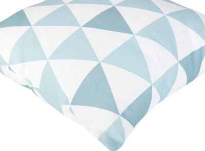 Set jastëkësh kopshti TRIFOS, 2 copë, 40x40 cm, gjeometrik blu