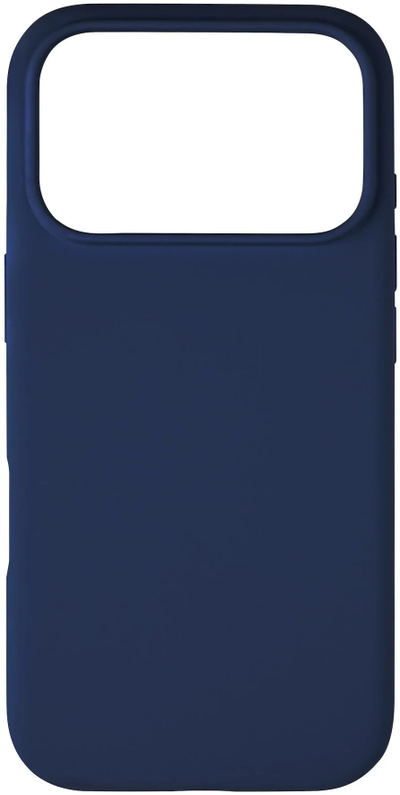 Mbulesë silikoni Pomologic për iPhone 17 Pro, shkon me MagSafe, blu navy