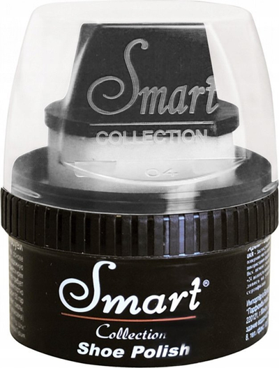 Krem lustër për këpucë Smart Collection, kremoz, 60 ml, i zi