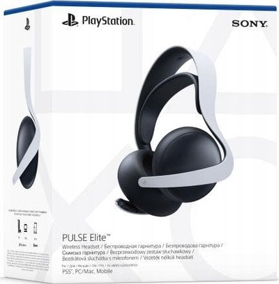 Kufje gaming Sony Pulse Elite Wireless, për PS5, me mikrofon, të bardha