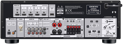 Marrës AV Onkyo TX-SR494DAB, i zi