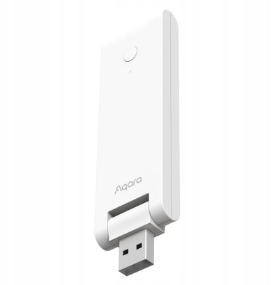 Hub smart Easygates Aqara M100, Wi-Fi 6, Zigbee Thread Bluetooth, i bardhë