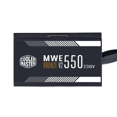 Furnizues energjie Cooler Master MWE Bronze V2 550W, 80 Plus Bronze, ATX, i zi