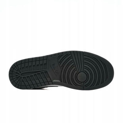 Atlete Jordan Air Jordan 1 Low C132, lëkurë, të bardha