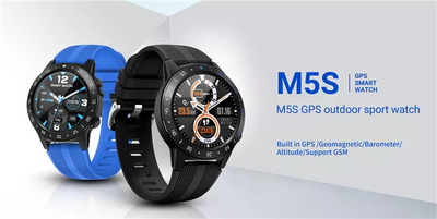 Orë e mençur Wotchi GPS W5BE - e kaltër