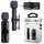Mikrofon wireless lavalier Platinet 3 në 1, 2.4 GHz, Plug and Play, i zi