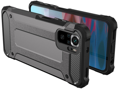 Mbulesë telefoni Hybrid Armor për Xiaomi Poco X4 NFC, mbron nga goditjet, e zezë