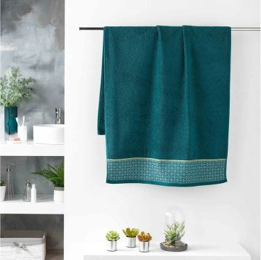 Set peshqirësh Douceur D Intérieur BELINA, peshqir edhe leckë, blu