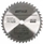 Disk sharrë rrethore AWTools AW48488 për dru, 400mm 30 dhëmbë, metalik