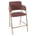 Stol velvet + metal 54×58×95 cm (HM8735.02), rozë