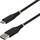 Kabllo USB StarTech, USB-A në USB-C, USB 2.0, 15 W, 3 m, e zezë