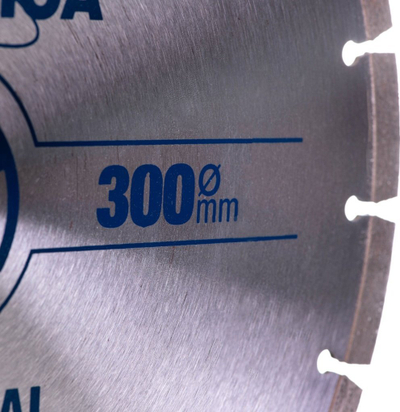 Disk diamanti Specialist Galactica Basic, 300x10x25.4mm, për beton dhe tulla, metalik