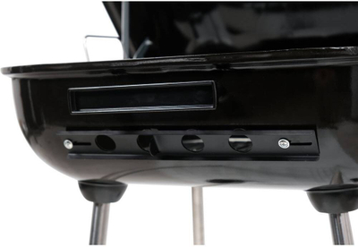 Grill me qymyr Garden Grill BBQ, 40x45 cm, me kapak edhe rrota