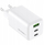 Полнач за струја GoGEN ACHPDQ365, 65W, 2x USB C 1x USB A, бел