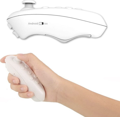Gamepad Omega VR, me Bluetooth, për smartphone dhe tablet, i bardhë