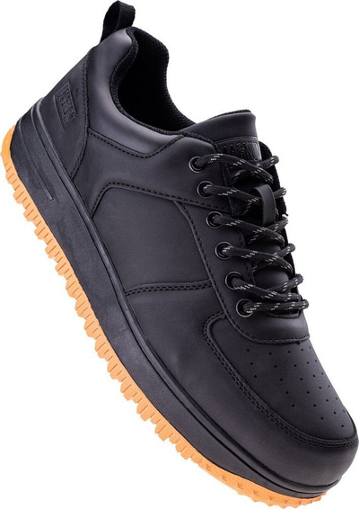 Atlete Magnum Madson II Low M, mesh frymëmarres, taban gome, të zeza portokalli