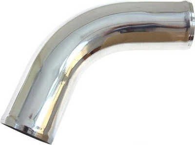 Tub alumini për ajër 67°, 70mm, 30cm, ngjyrë argjendi