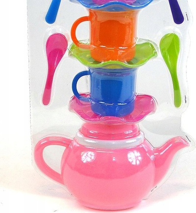 Сет играчки за чај Adar Tea Set 204072, сервис за кафе, шарен