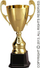 Kupë trofe Tryumf Metal Cup 4104F, metalike, ngjyrë ari