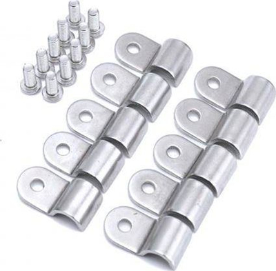 Mbajtëse tubash TurboWorks, çelik inox, 3/8", paketim 10 copë