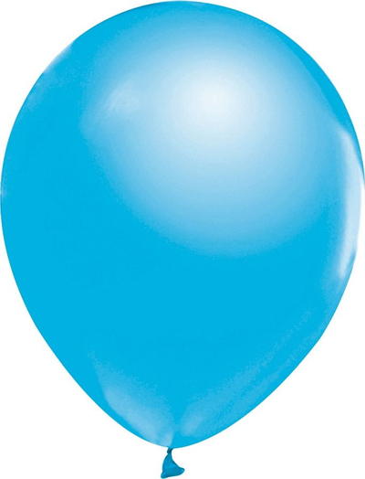Balona Beauty&amp;Charm metalike, latex, blu e çelët