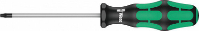 Шрафцигер Wera 367 Kraftform Plus Torx TX15, должина на сечивото 80mm, зелена и црна