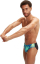 Rroba banje për burra Speedo Allover 7cm Digital Brief, Endurance+, të zeza me blu