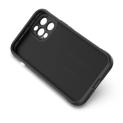 Kapak telefoni Hurtel Magic Shield, për iPhone 12 Pro Max, TPU i butë, blu e errët